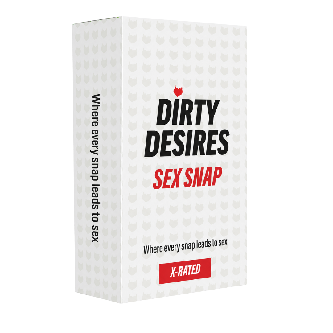 Sex Snap couples card game box — naughty positions card game by Dirty Desires